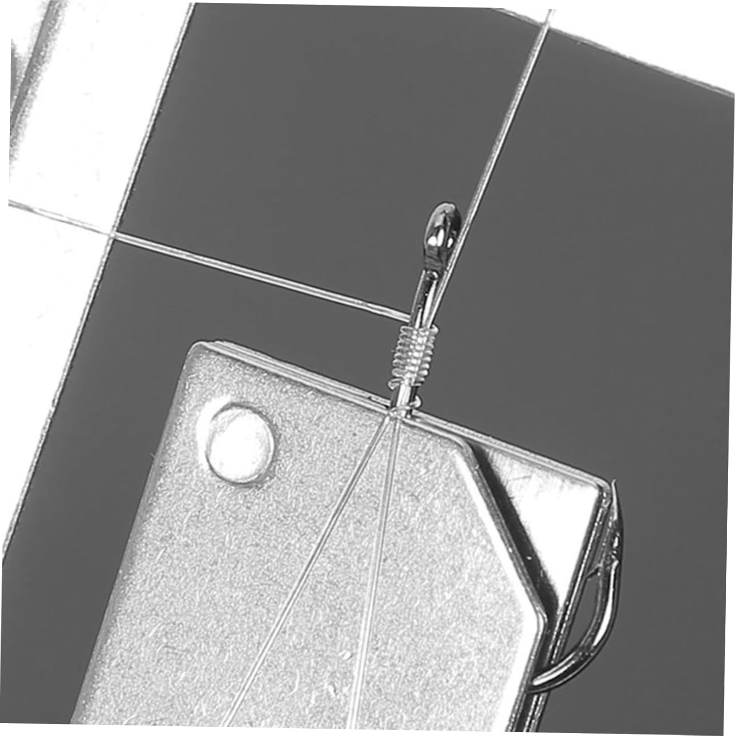 20pcs Stainless Steel Knotting Tool Fishhook Connector Portable Line Knotting Kit for Fishing