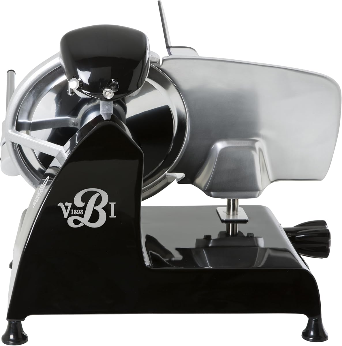 Red Line 250 Electric Food Slicer | 10" Blade | Perfect Cuts & Reduced Waste | Built-In Sharpener | Premium Kitchen Appliance | Italian Heritage Since 1898 (Black)