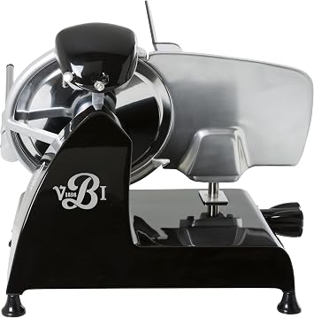 Red Line 250 Electric Food Slicer | 10" Blade | Perfect Cuts & Reduced Waste | Built-In Sharpener | Premium Kitchen Appliance | Italian Heritage Since 1898 Black