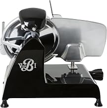 Red Line 250 Electric Food Slicer | 10" Blade | Perfect Cuts & Reduced Waste | Built-In Sharpener | Premium Kitchen Appliance | Italian Heritage Since 1898 (Black)