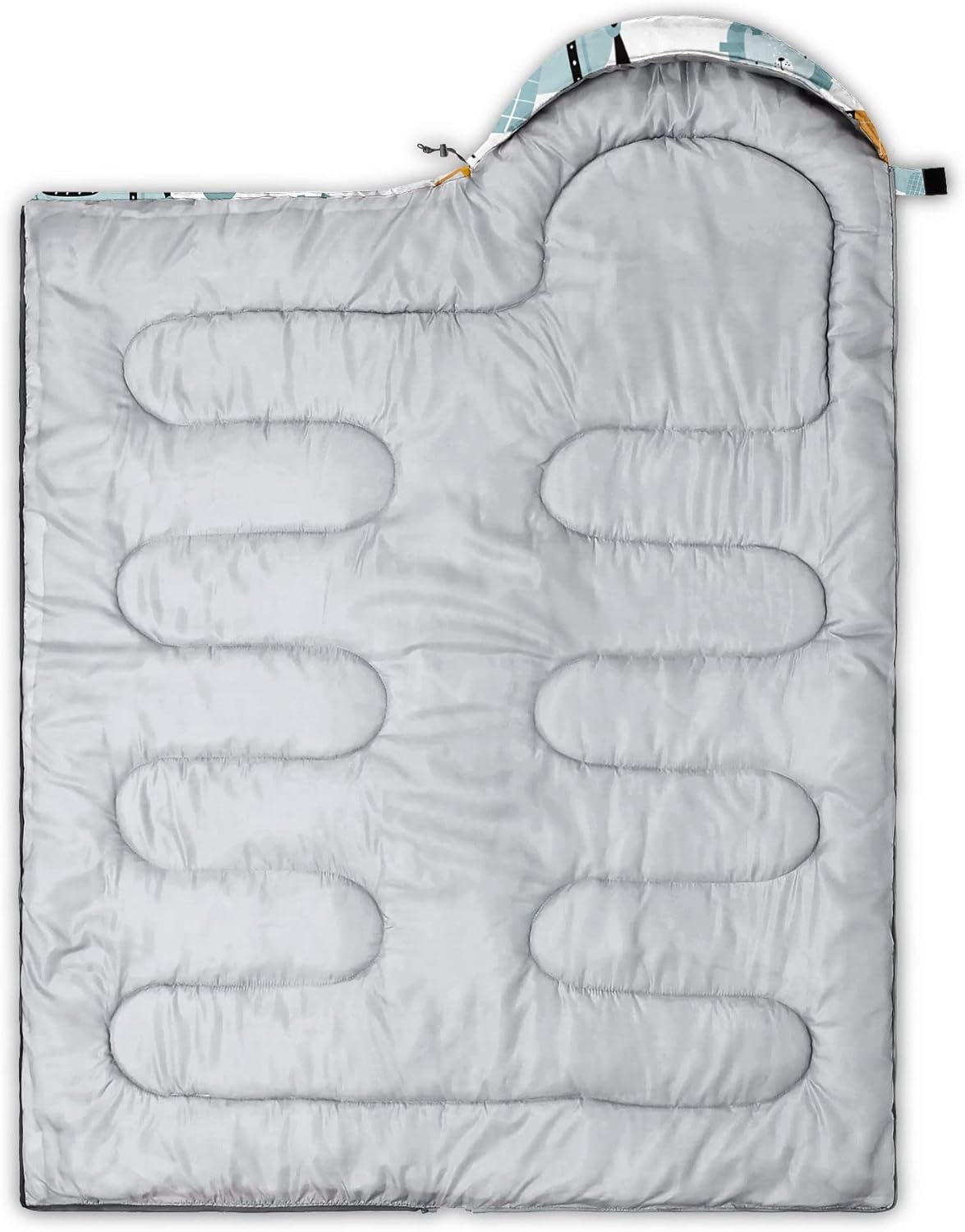 Kids Sleeping Bag for Boys Girls,Sky Aircraft Print-Lightweight Warm Portable Outdoor Indoor-Waterproof Cold Weather Resistant Sleeping Bag for Camping Hiking(Sky Aircraft)