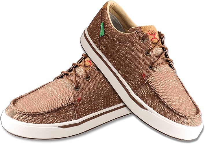 Amazon Twisted X メンズ Hooey Lopers カジュアルスニーカー ブラウン Twisted X スニーカー