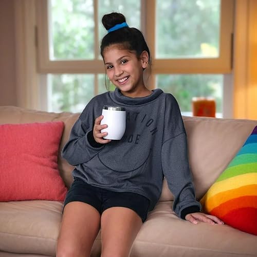 Miniatura 6 de CHILLOUT LIFE Vasos Térmicos de Vino de Acero Inoxidable de 12 oz Paquete de 2 - Vasos de Vino con Aislamiento al Vacío de Doble Pared con Tapas y