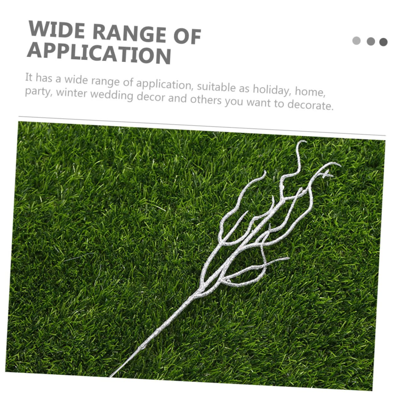 IMIKEYA Christbaumschmuck Zweige 40 STK Künstliche Pflanze Verwelkte Rebe Künstliche Kiefernnadeln Künstliche Pflanzen Winterdeko Weihnachts Party Anlage Weihnachtsbaumzweig Künstliche Äste