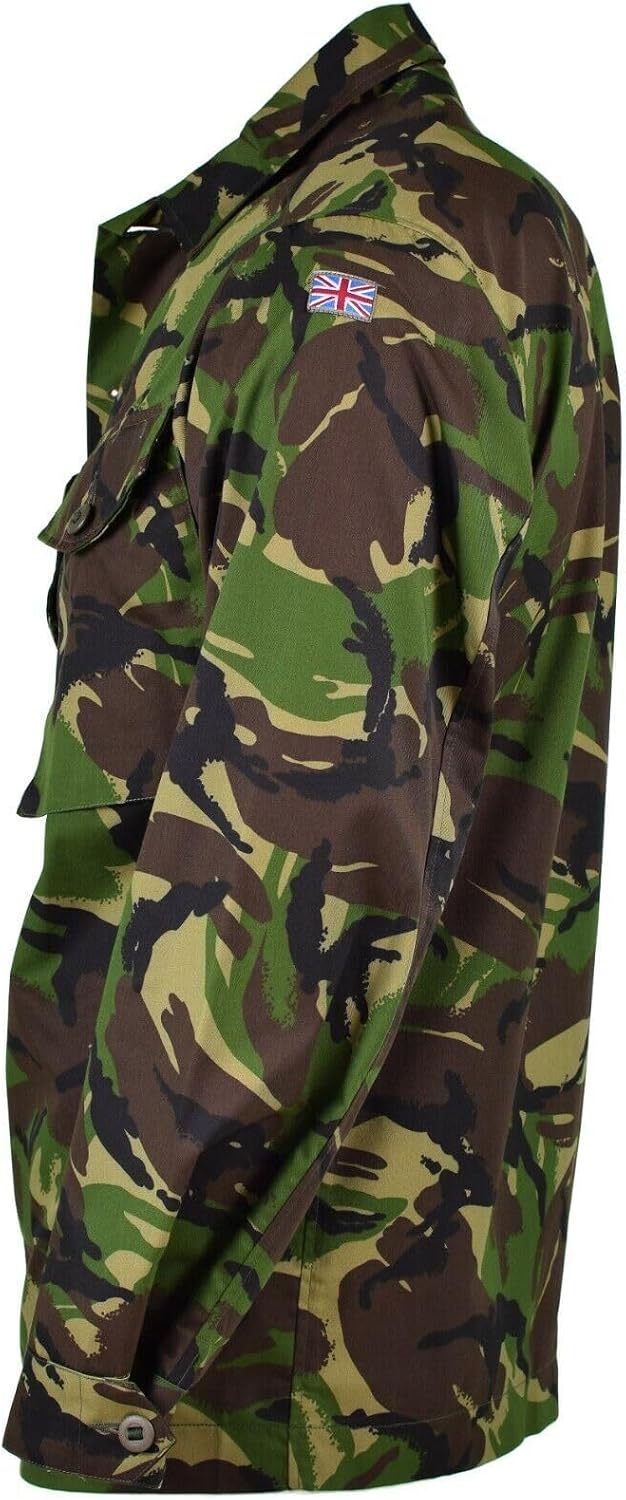 Original British Army Field Jacket - Combat DPM Military Jacket Shirt - 95 Lightweight Jacket for Men NEW