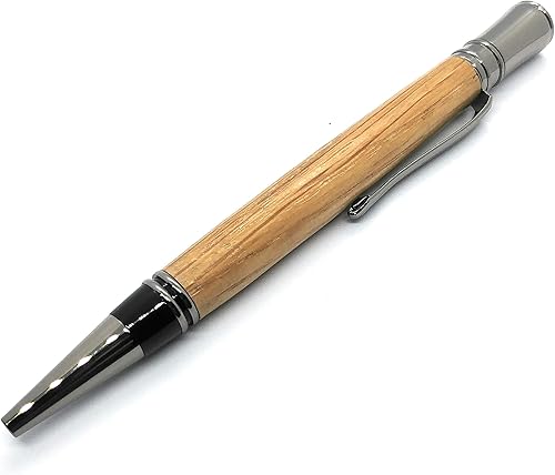 Miniatura 7 de Bourbon Barrel Pens - Handmade ballpoint ink pen, twist mechanism, Parker style refill from bourbon barrel staves