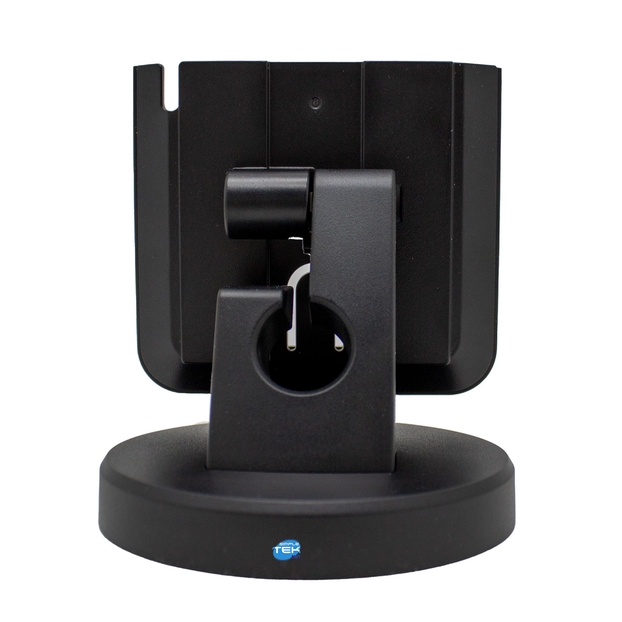 SIMPLETEK – Supporto per lettori smartcard compatibile con ACR1222L-D1 | Ufficio, Stand, Regolabile, Supporto, Fissaggio Sicuro, Design, Verticale, Stabile, Sicuro, Base per lettore, Inclinabile