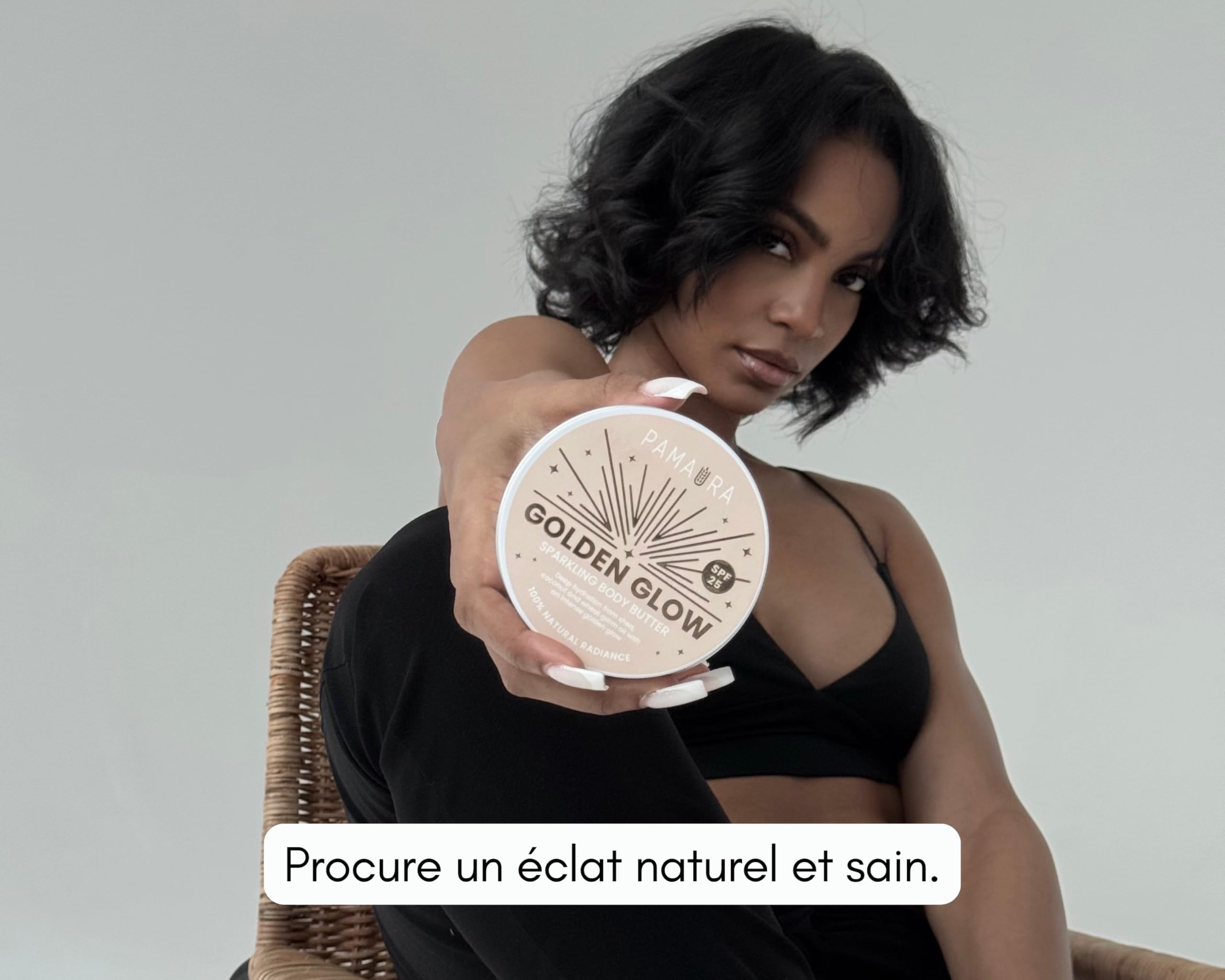 Cocoa Glow Huile corporelle scintillante – Formule 100% naturelle pour une hydratation intense et une peau lumineuse (100 ml)