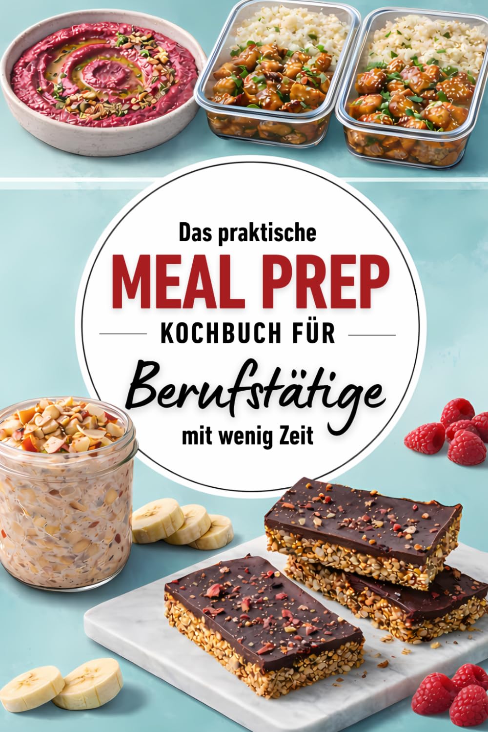 Das praktische Meal Prep Kochbuch für Berufstätige mit wenig Zeit: Durchdacht planen, gesund essen – Alltagstaugliche Rezepte für eine entspannte Arbeitswoche