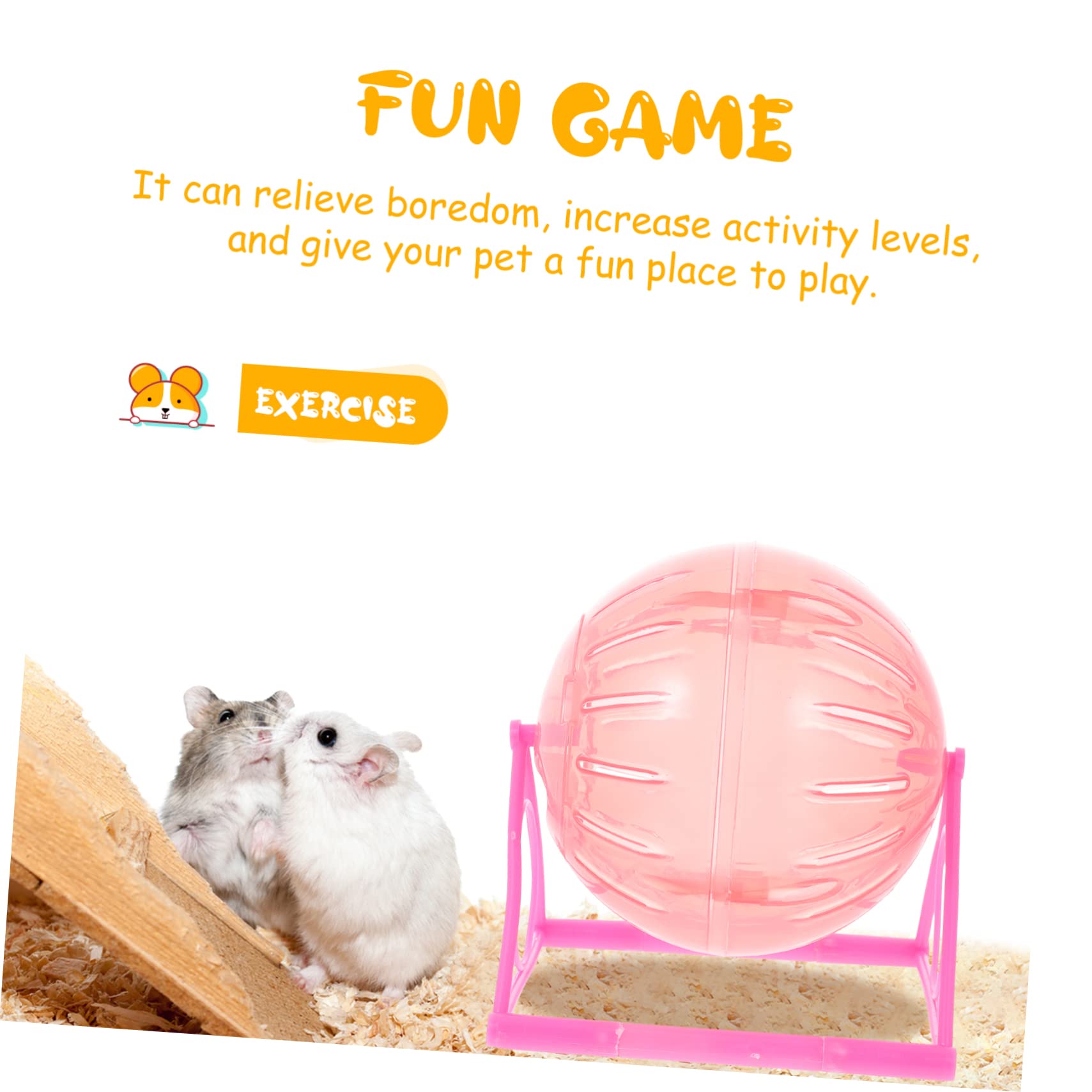 BESPORTBLE Pet Hamster Playthings Exercising Balls Hamster Sports Balls Small Animal Exercise Toys