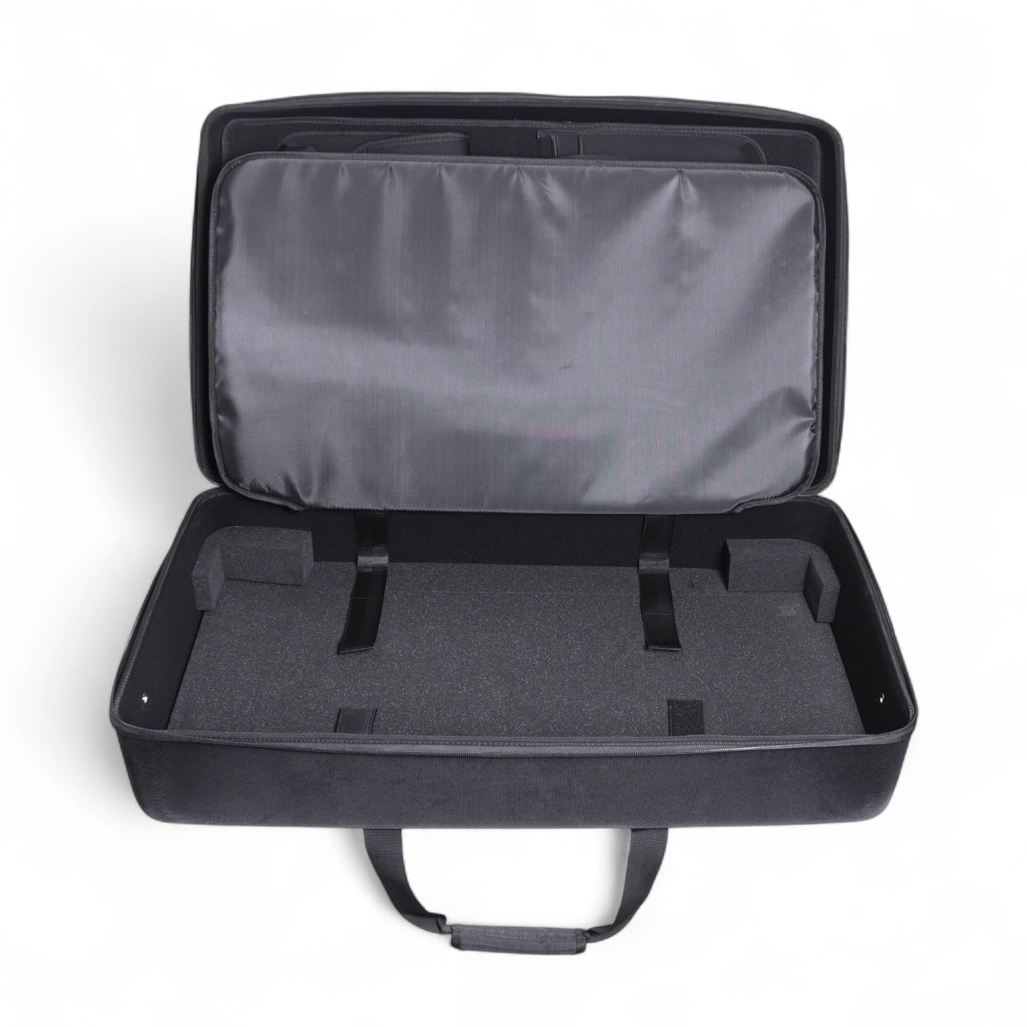 Protekt Borsa per Denon SC LIVE4 con tasche interne BLIVE4IP DJ borsa rigida per controller Pioneer DJ, tasche per laptop, cuffie, cavi