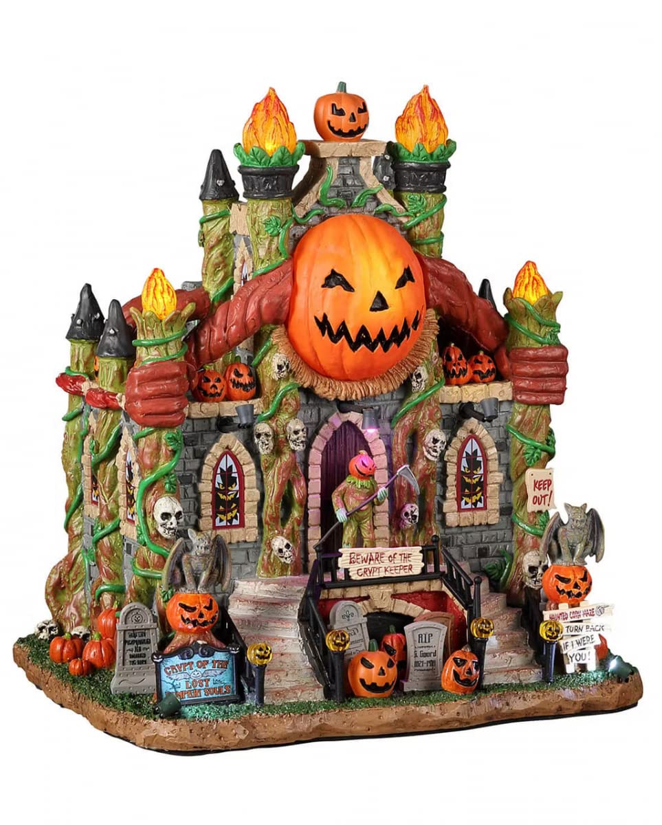 Horror-Shop Lemax Spooky Town - Crypt Of The Lost Pumpkin Souls