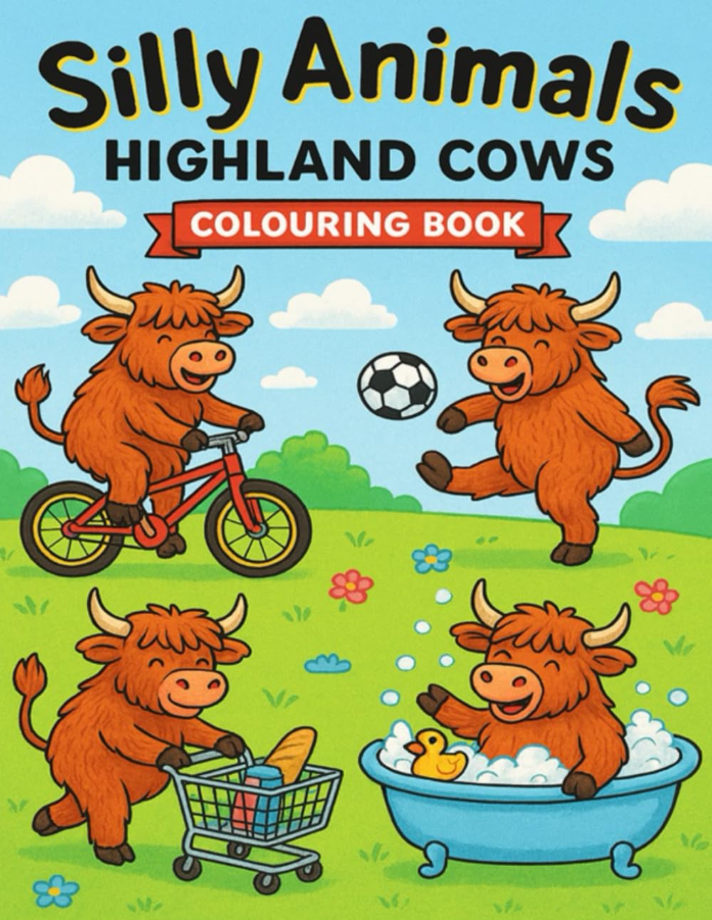Silly Animals: Highland Cows