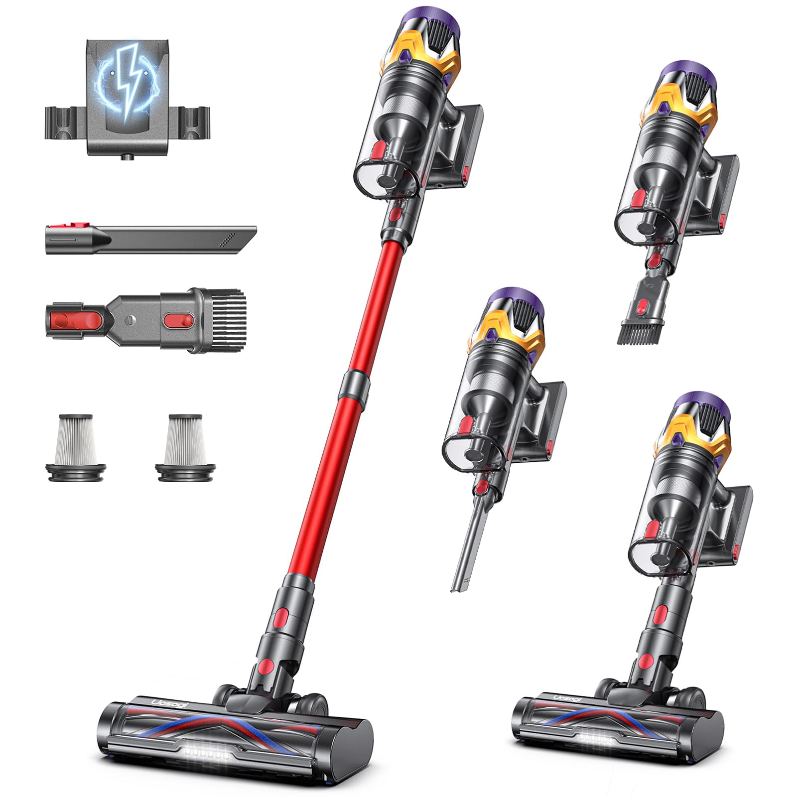 The Best inse cordless vacuum cleaner of 2026 for Every Budget Cordless Vacuum Cleaner, Upgraded 55KPA 650W 70Mins Stick Vacuum with Hurricane Mode, Self-Standing, Touch Screen, 1.8L Dust Cup, Anti-tangle Wireless Vacumm, Vacuum Cleaners for Home/Pet Hair/Carpets