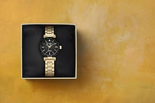 Miniatura 7 de Jessica Simpson Diamond Collection - Reloj para mujer, cuarzo clásico, banda de metal, cara redonda de cristal facetado, elegante reloj de vestir