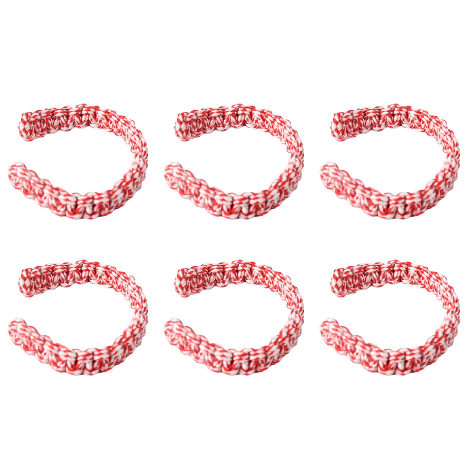 Curtain Tiebacks Window Drapery Holdbacks Curtain Ties Braided Tie Backs Pack of 6 Fasteners Decoration