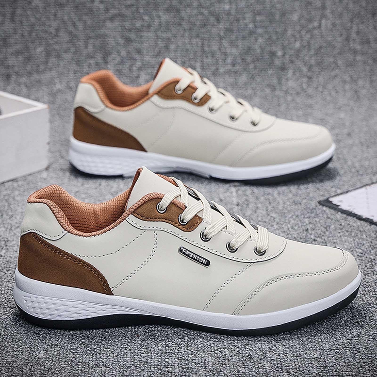 Zapatos Urban Hombre Zapatillas de Deporte para Hombre Caminar Bambas Gimnasio Caminar Bambas Zapatillas de Moda Ligeros Transpirables Slip-on Sneakers Zapatos Ortopédicos Cómodos