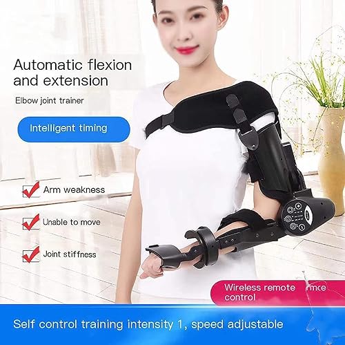 Miniatura 4 de Dispositivo eléctrico de rehabilitación de articulación de codo, control inteligente inalámbrico, controla con precisión la extensión y el ángulo de