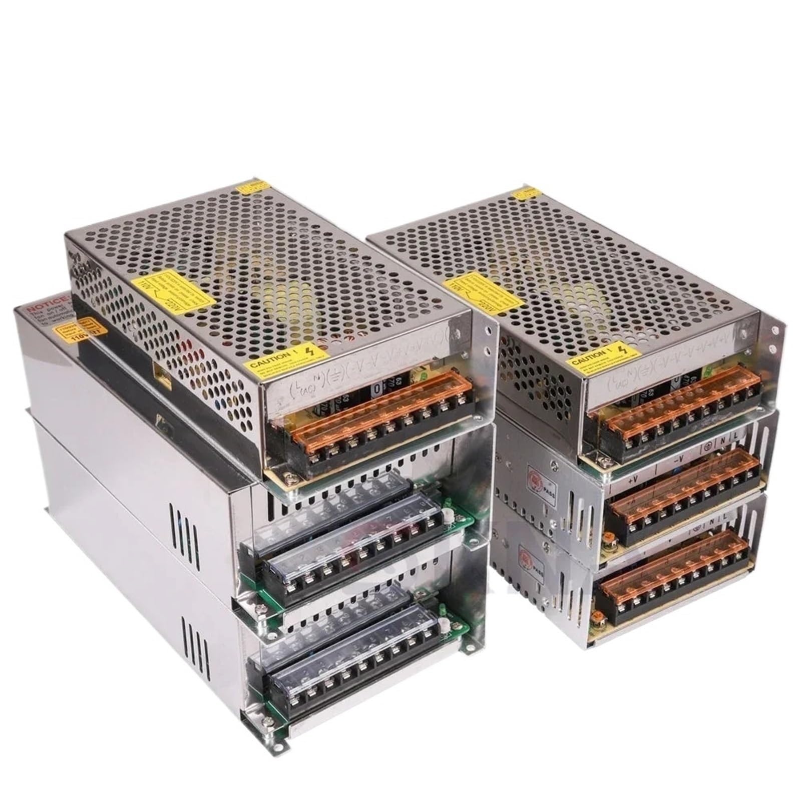 Fuente de alimentación conmutada de CC 5 V, 12 V, 24 V, 36 V, 48 V, 220 V a 5, 12, 24, 36, 48, 2 A, 3 A, 4 A, 5 A, 10 A, 15 A, 20 A, 30 A, 40 A, 50 A, 60 A.(5V 40A 200W)