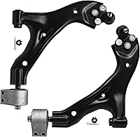 Vista 1579 de Detroit Axle - Kit de suspensión delantera de 10 piezas para Chevy Aveo Aveo5 Pontiac G3 Wave 2 Ready Struts Assembly 2 Enlaces de barra