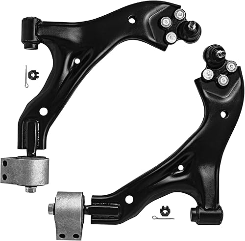 Miniatura 1579 de Detroit Axle - Kit de suspensión delantera de 10 piezas para Chevy Aveo Aveo5 Pontiac G3 Wave 2 Ready Struts Assembly 2 Enlaces de barra