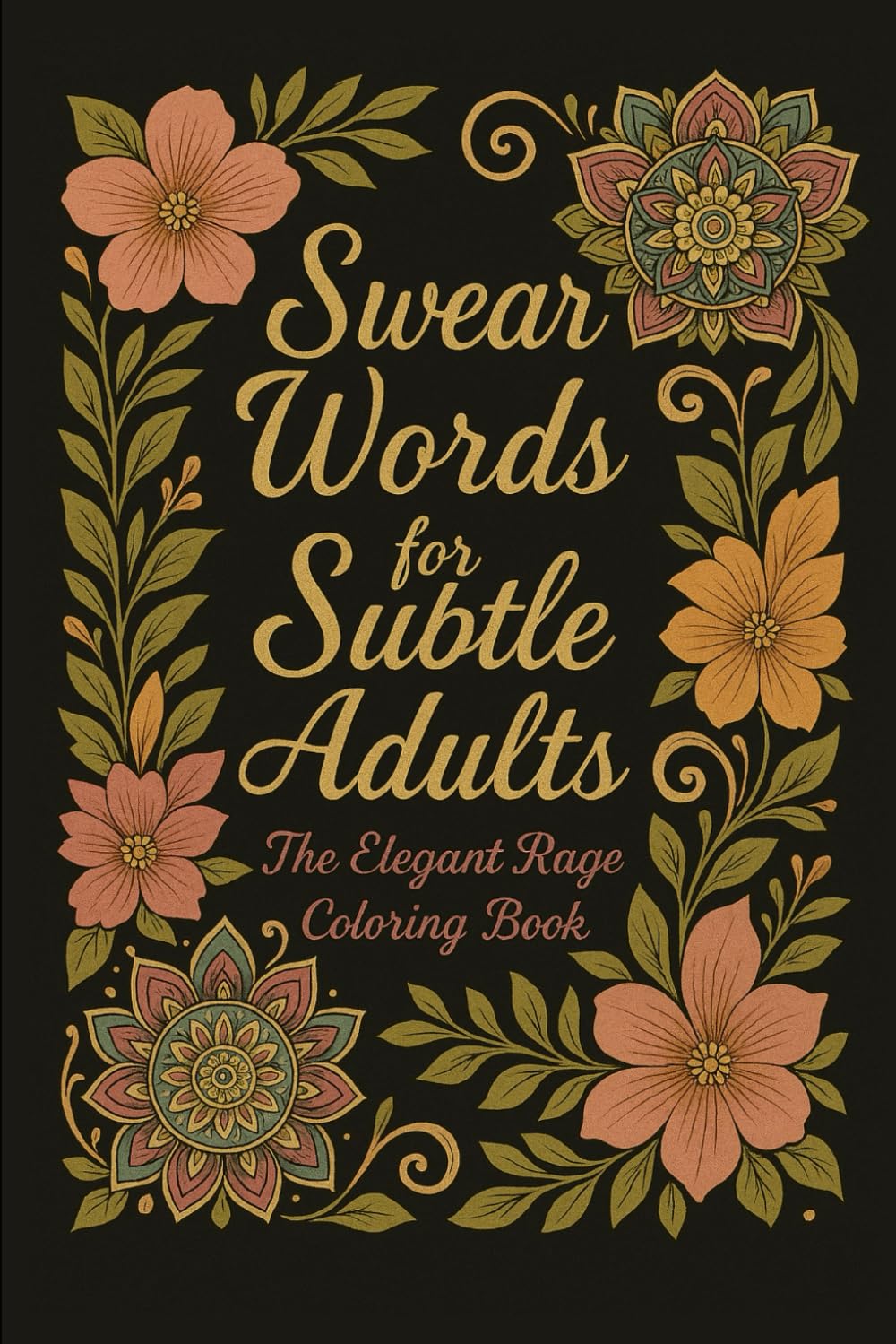 Swear Words for Subtle Adults: The Elegant Rage Coloring Book