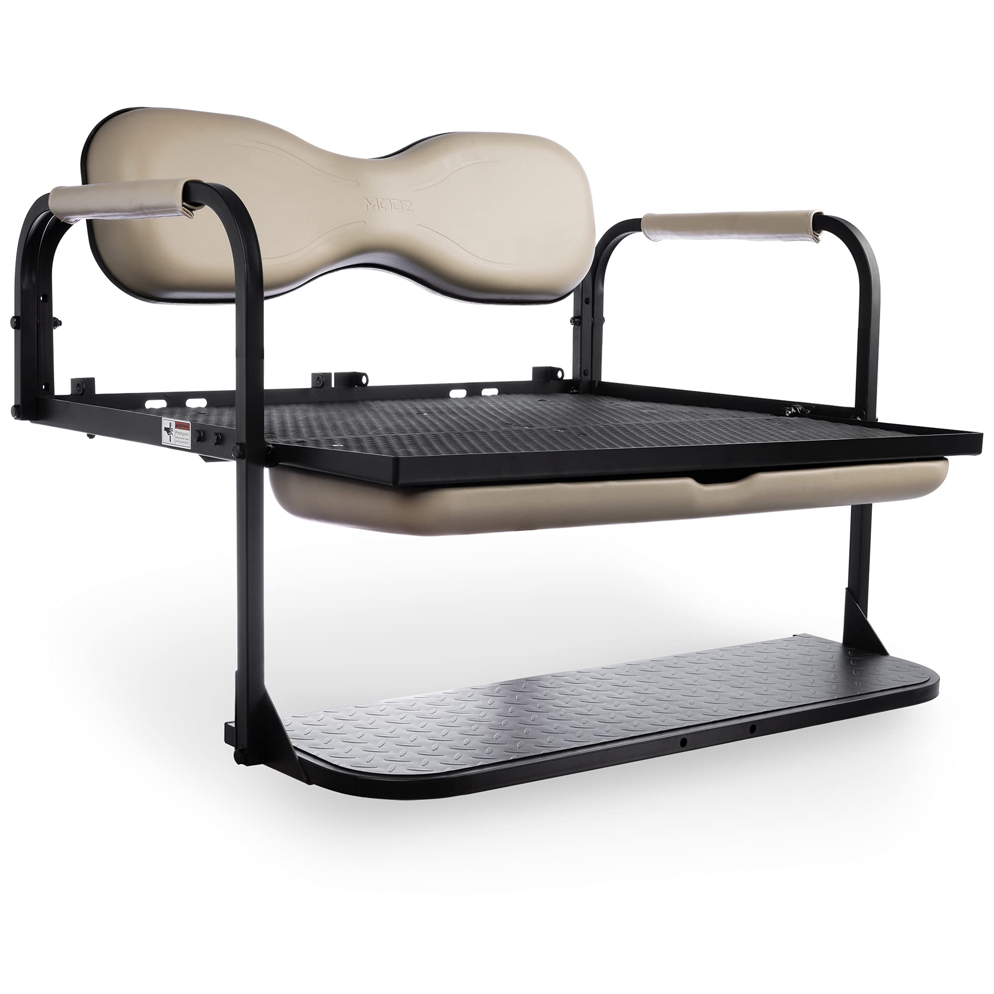 Modz Flip4 Golf Cart Rear Seat Kit Compatible With Yamaha