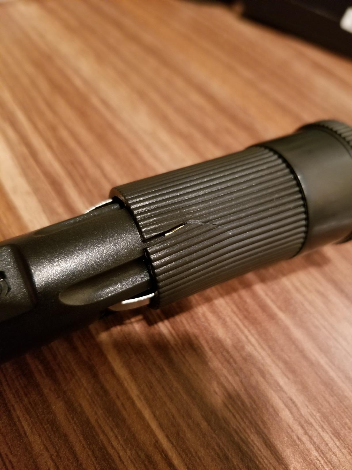 Cheap plastic broke on the first use