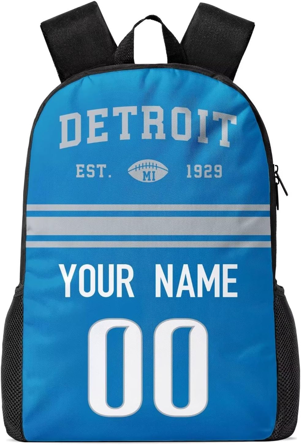 New Orleans Custom Backpack High Capacity,Laptop Bag Travel Bag,Add Personalized Name And Number£¬Gifts For Football Fans