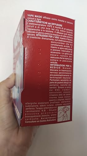 Vape, Elettroemanatore Liquido Mosche-Zanzare e Ricarica Liquida 480 ore,  Antizanzare Elettrico, Protezione contro le zanzare Comuni, Tigre e  Mosche,22 ml : Amazon.it: Giardino e giardinaggio