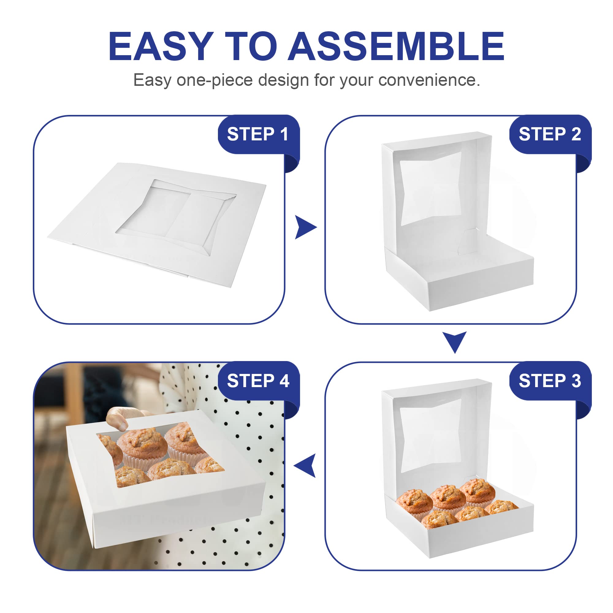 Cake Boxes with Window - Auto-Popup Design -5