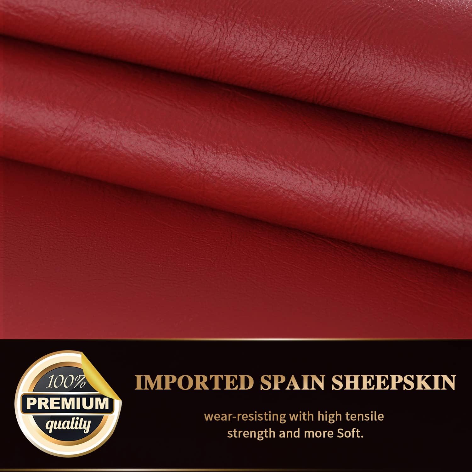 GSG Women Fingerless Leather Gloves - Driving Motorcycle Biker Gloves - Unlined Half Finger - Image 7