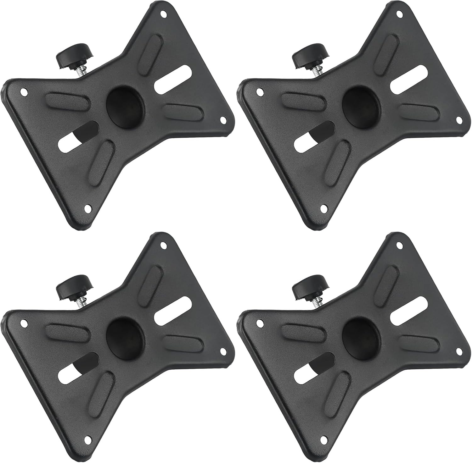 4 Pack Universal 35mm Heavy Duty Metal Speaker Stand Adapter