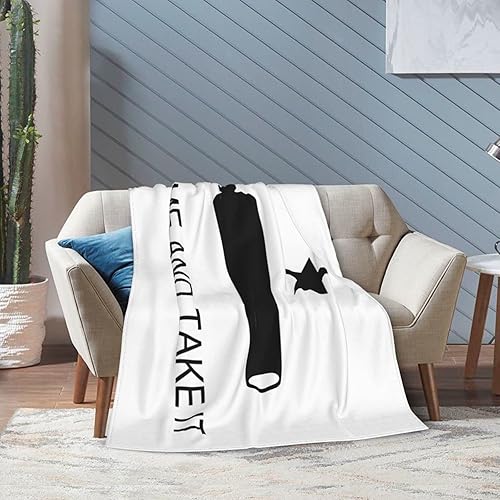 Miniatura 4 de Manta con la bandera de Texas Come and Take It, para sofá, cama, sofá, súper suave y acogedora, manta de 50 x 40 pulgadas