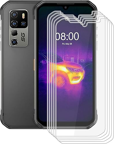 Protector de pantalla para Ulefone Armor 11T 5G (6.10 pulgadas), protector de pantalla de vidrio templado antiarañazos, dureza 9H, sin burbujas, 5