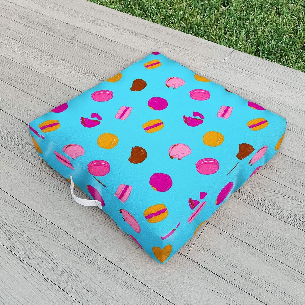Society6 The Optimist The Flower Movement Indoor/Outdoor Floor Cushion, 26" x 26"