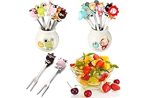 Kid Food Picks: Adorable Animal-Themed Picks for Healthy Snacking and Lunchtime Fun