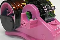 Vista 4 de Dispensador de cinta térmica de sublimación Enskatec con ranuras para compartimentos, semiautomático, corte de rollo múltiple de 1" y 3" de núcleo