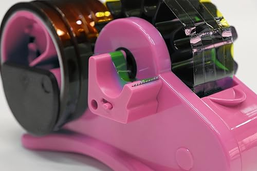 Miniatura 4 de Dispensador de cinta térmica de sublimación Enskatec con ranuras para compartimentos, semiautomático, corte de rollo múltiple de 1" y 3" de núcleo,