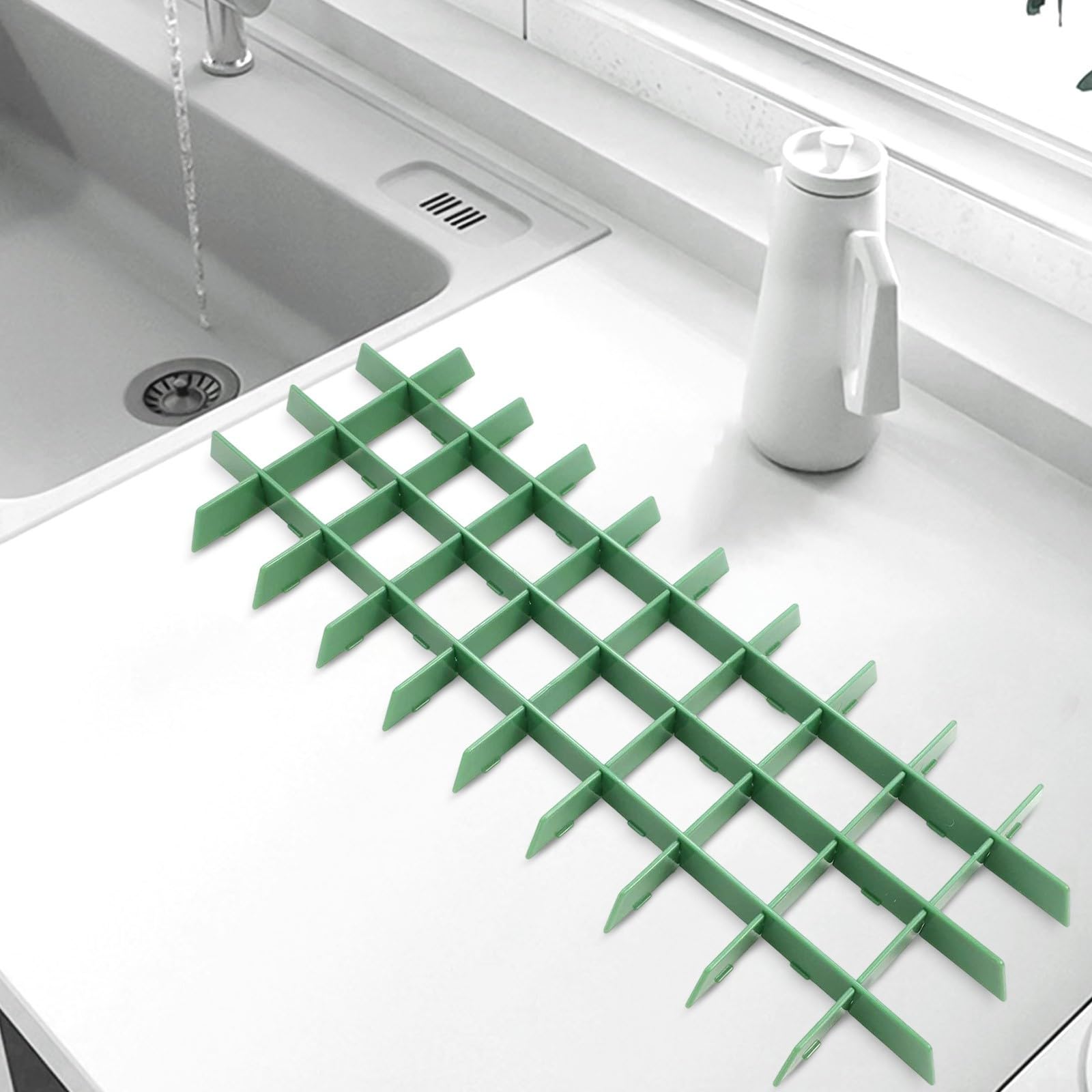 Confezione da 5 separatori per liofilizzatore per la conservazione del raccolto, divisori in polipropilene resistente (verde), ideali per un'efficiente liofilizzazione
