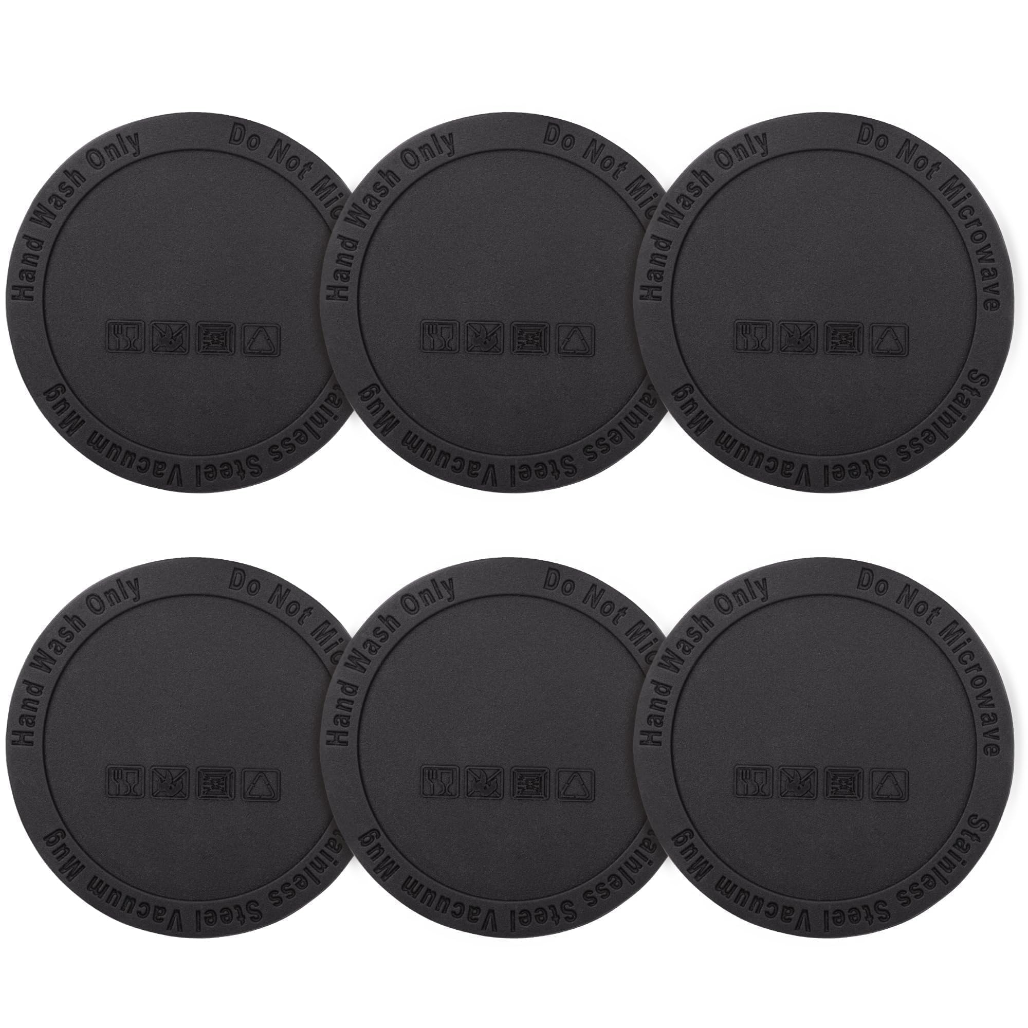 Silicone Bottom Protector for Mugs with a Bottom Diameter of 2.55" 65 mm