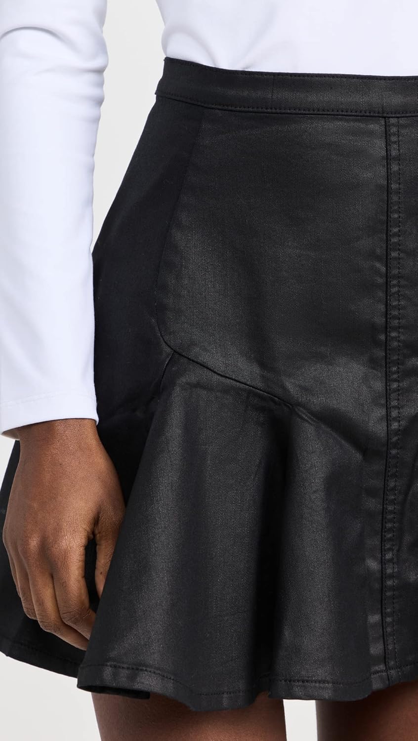 7 for All Mankind Women's Flirty Miniskirt in Rabbit Hole