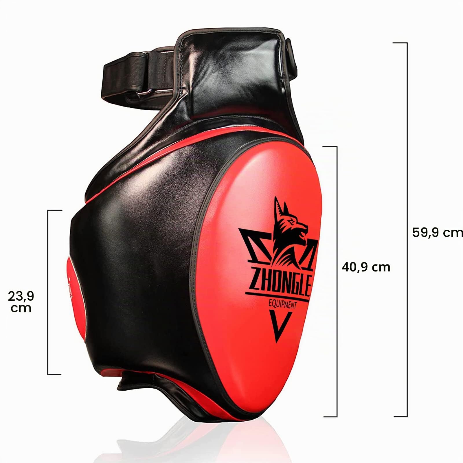 Muay Thai Oberschenkelpolster 10,2 cm Kick-Pads Beinpolster UFC