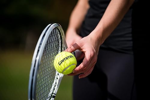 Miniatura 6 de GAMMA Sports Pressureless Tennis Balls Box - Ideal for Practice, Teaching, and Training with High-Visbility Felt - Indoor and Outdoor Court Play
