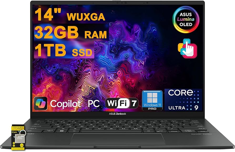 Amazon.com: ASUS Zenbook 14 Laptop 14