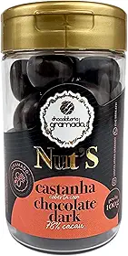 Chocolataria Gramado, Drágeas Nuts de Castanha-do-Pará com Chocolate Dark 78% Cacau, 100 g