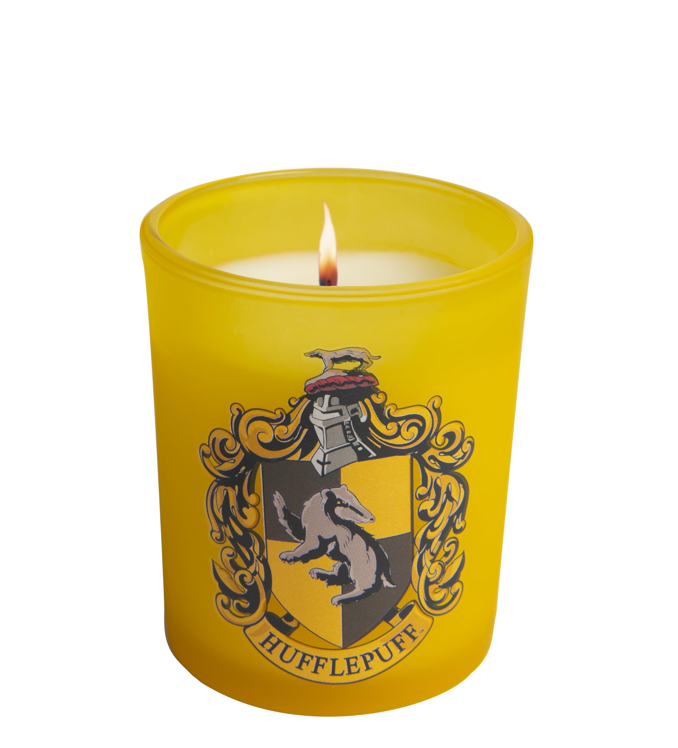 Harry Potter : Hufflepuff Glass Votive Candle by Insight Editions Staff ...