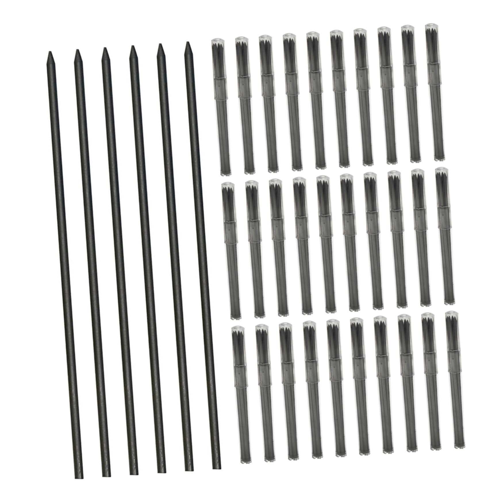 800 Unidades Puntas de Lápiz Mecánico 2.0mm Hb Color Negro Líneas Oscuras Consistentes y Resistencia a Roturas para Escritura y Dibujo Profesional