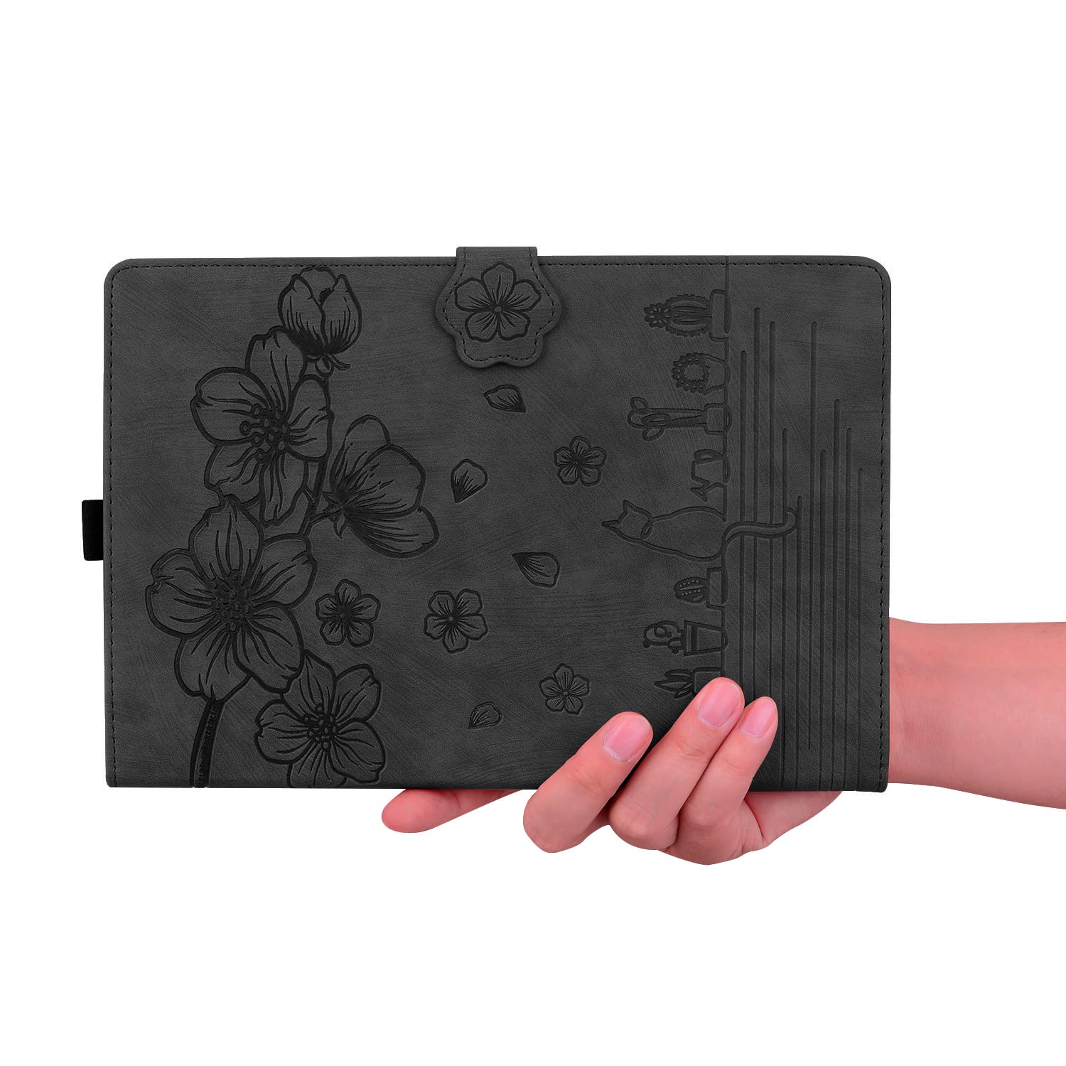 Hülle Für Redmi Pad Pro 12.1 Zoll (2024) – Folio Flip PU Leder Mit Stifthalter, Standfunktion, Rose