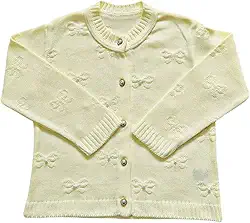 Casaco Casaquinho Cardigan de Tricô Tricot Frio para Bebê Menino e Menina Infantil Luxo